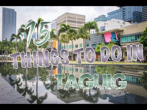 things to do in taguig city|THE 15 BEST Things to Do in Taguig City .